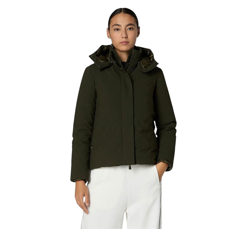 Elaine giubbetto da donna con cappuccio Save The Duck | D32327W/MATT250071